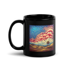 Sovereign Visions Black Glossy Mug - Beyond T-shirts