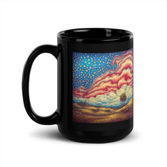 Sovereign Visions Black Glossy Mug - Beyond T-shirts