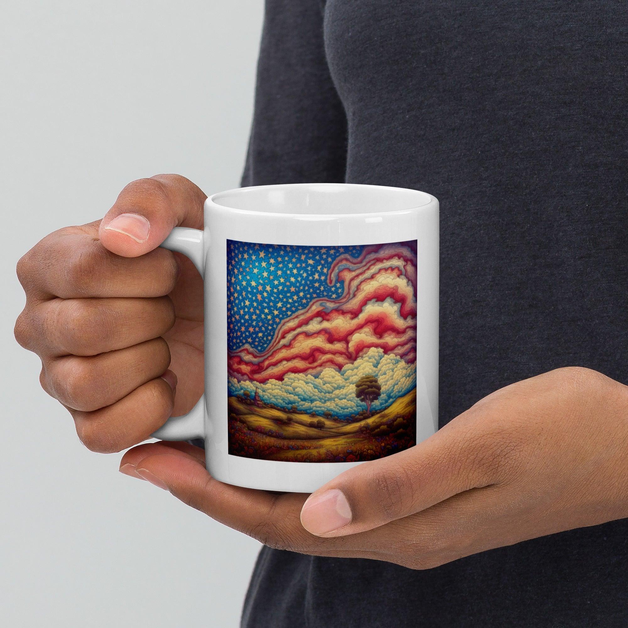 Sovereign Visions White Glossy Mug - Beyond T-shirts