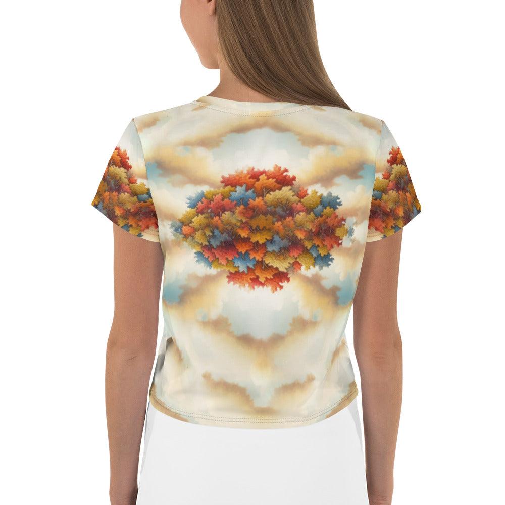 Sovereignty Ensembles All-Over Print Crop Tee - Beyond T-shirts