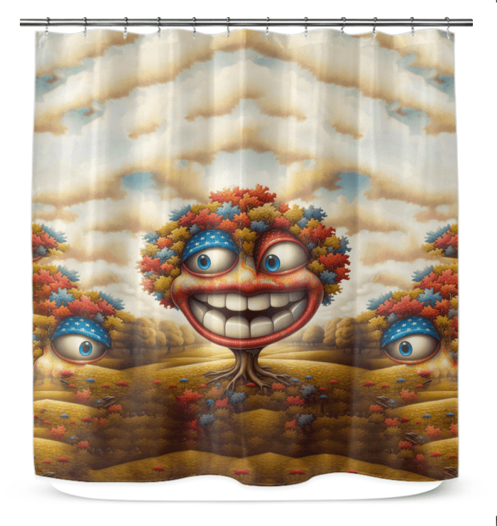 Sovereignty Ensembles Shower Curtain - Beyond T-shirts