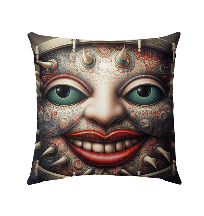 Spectral Symphony Outdoor Pillow - Beyond T-shirts