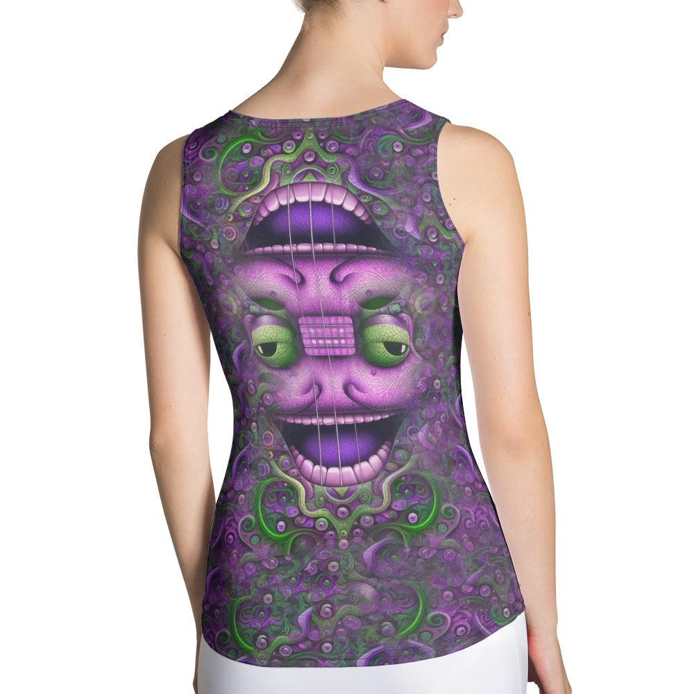 Spectral Symphony Sublimation Cut & Sew Tank Top - Beyond T-shirts