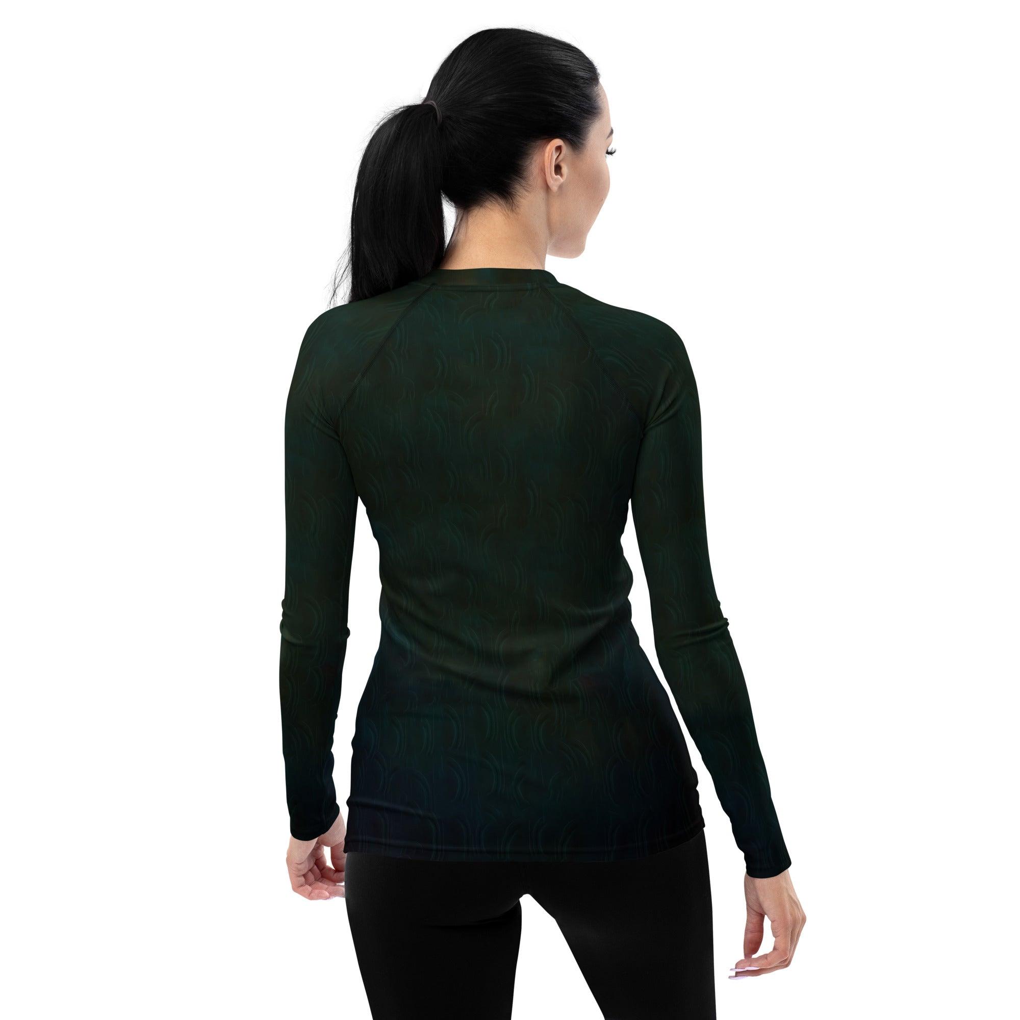 Spectral Symphony Women's Rash Guard - Beyond T-shirts