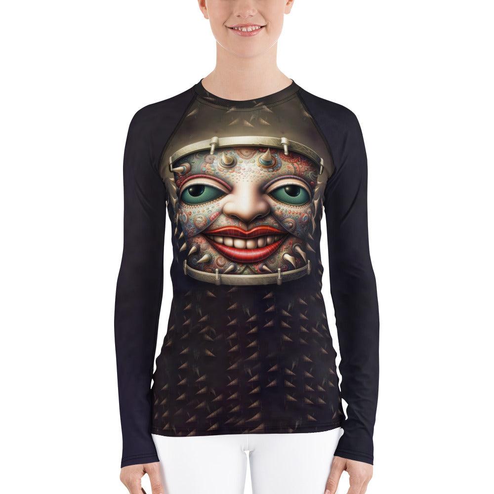 Spectral Symphony Women's Rash Guard - Beyond T-shirts