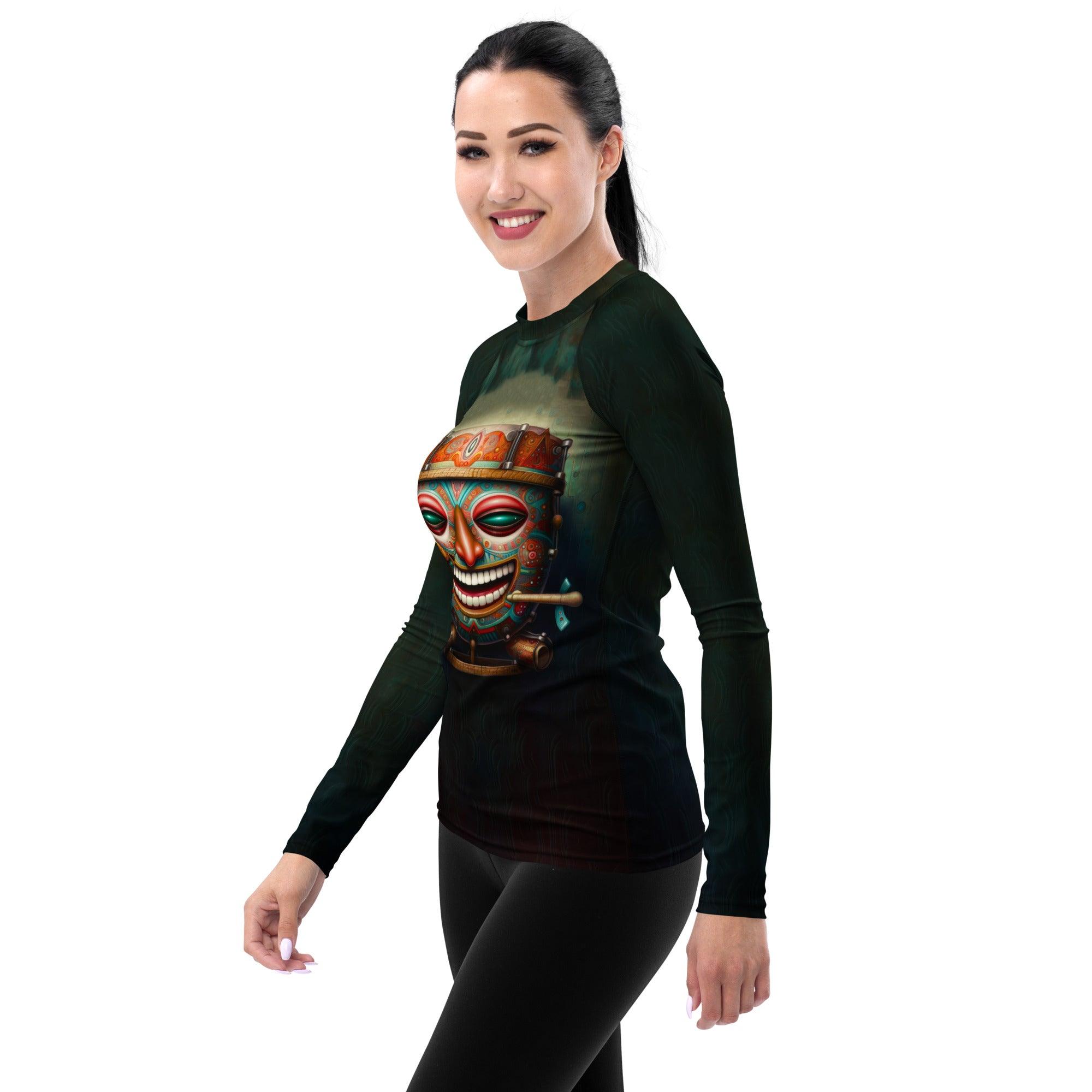 Spectral Symphony Women's Rash Guard - Beyond T-shirts