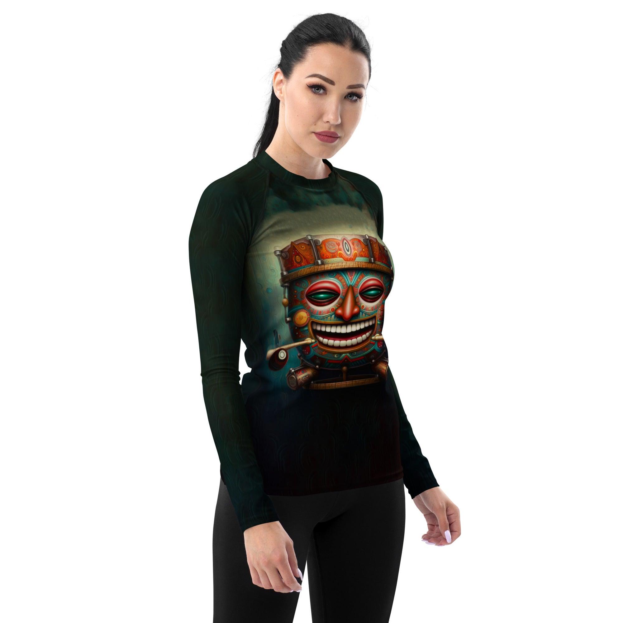 Spectral Symphony Women's Rash Guard - Beyond T-shirts