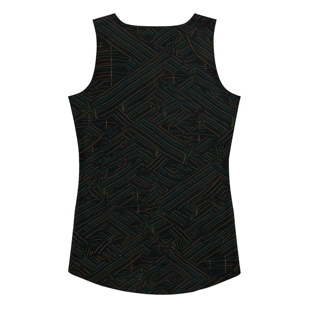 Spirited Feminine Dance Flair Sublimation Cut & Sew Tank Top - Beyond T-shirts