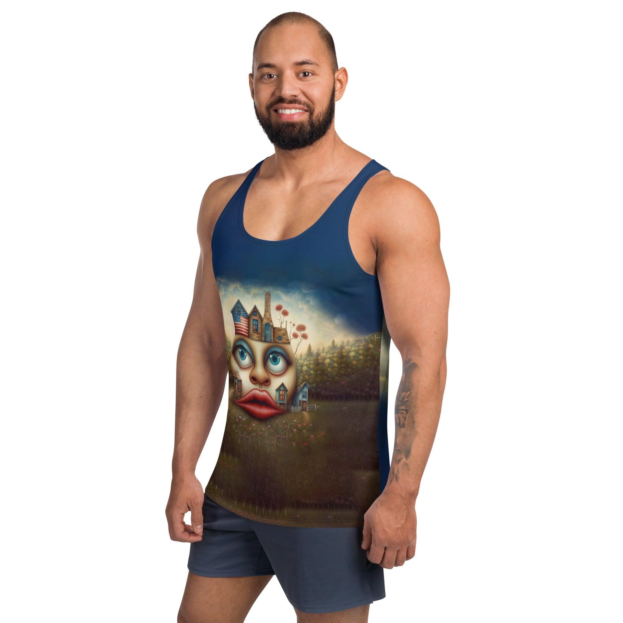 Stars, Stripes, And Sparklers Men's Tank Top - Beyond T-shirts