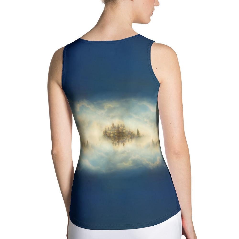 Stars, Stripes, And Sparklers Sublimation Cut & Sew Tank Top - Beyond T-shirts