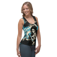 Stay Focused, Stay Fierce Sublimation Cut & Sew Tank Top - Beyond T-shirts