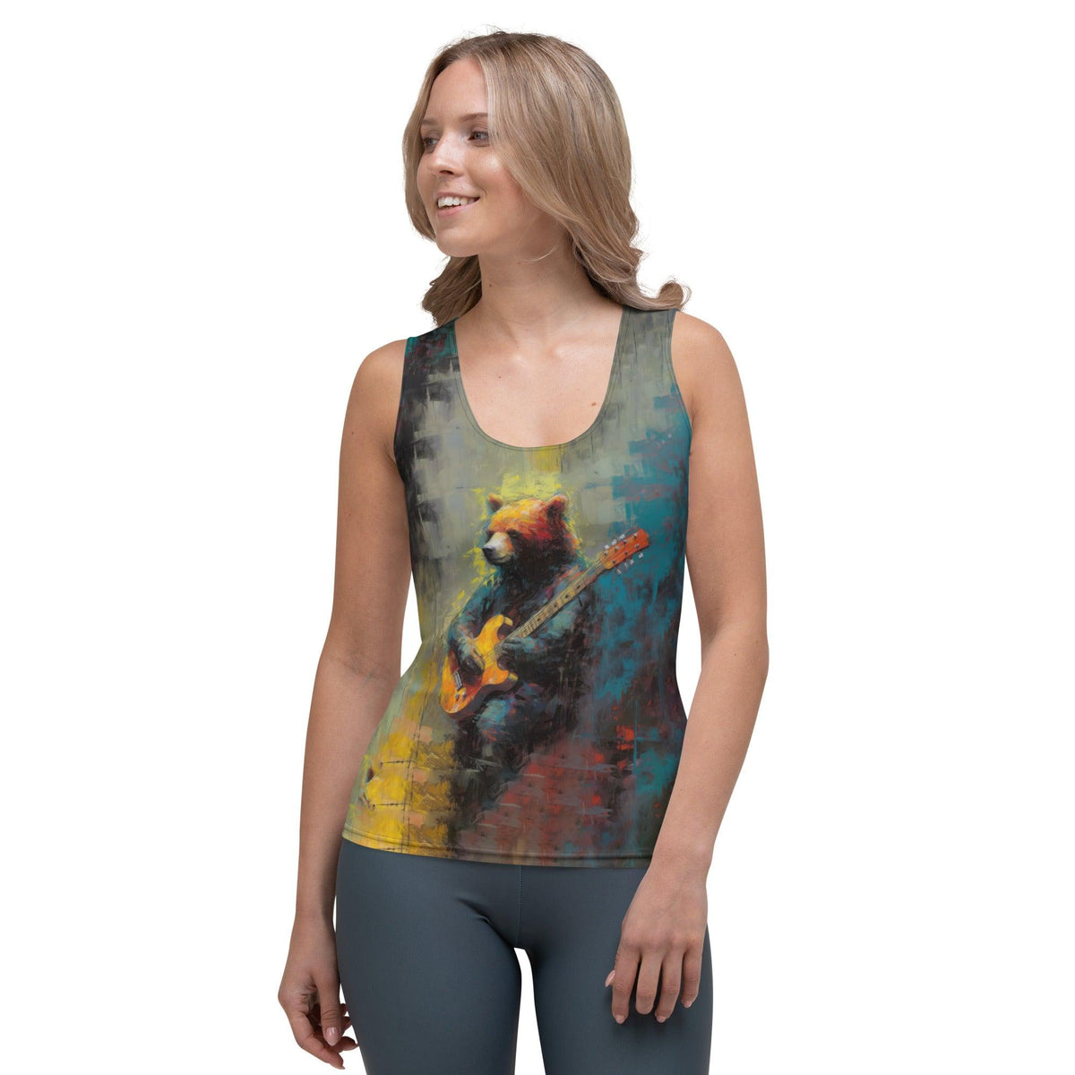 String Serenade Sublimation Cut & Sew Tank Top - Beyond T-shirts