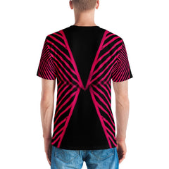 Stripes and riffs harmonize men's t-shirt - Beyond T-shirts