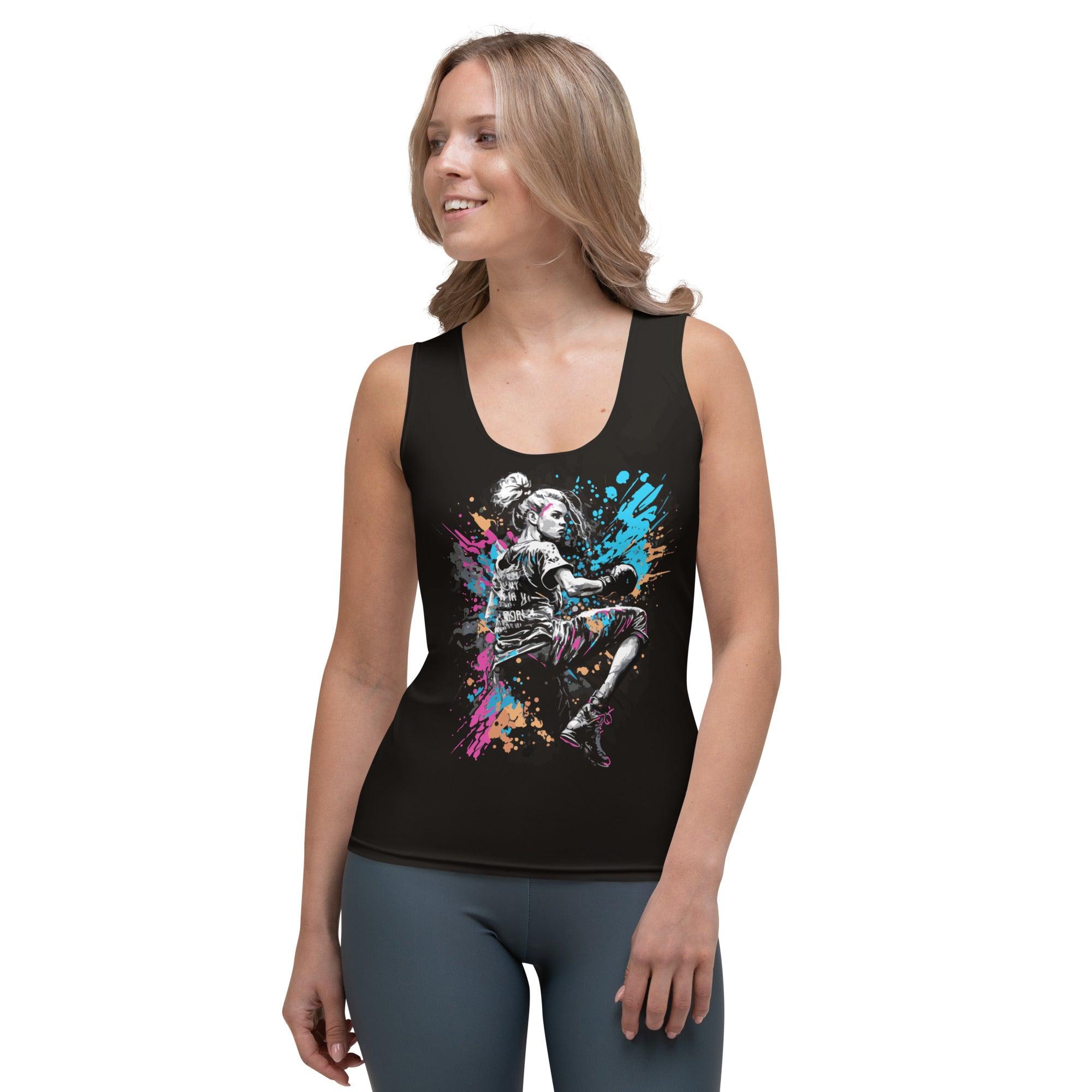 Stronger, Faster, Better Sublimation Cut & Sew Tank Top - Beyond T-shirts