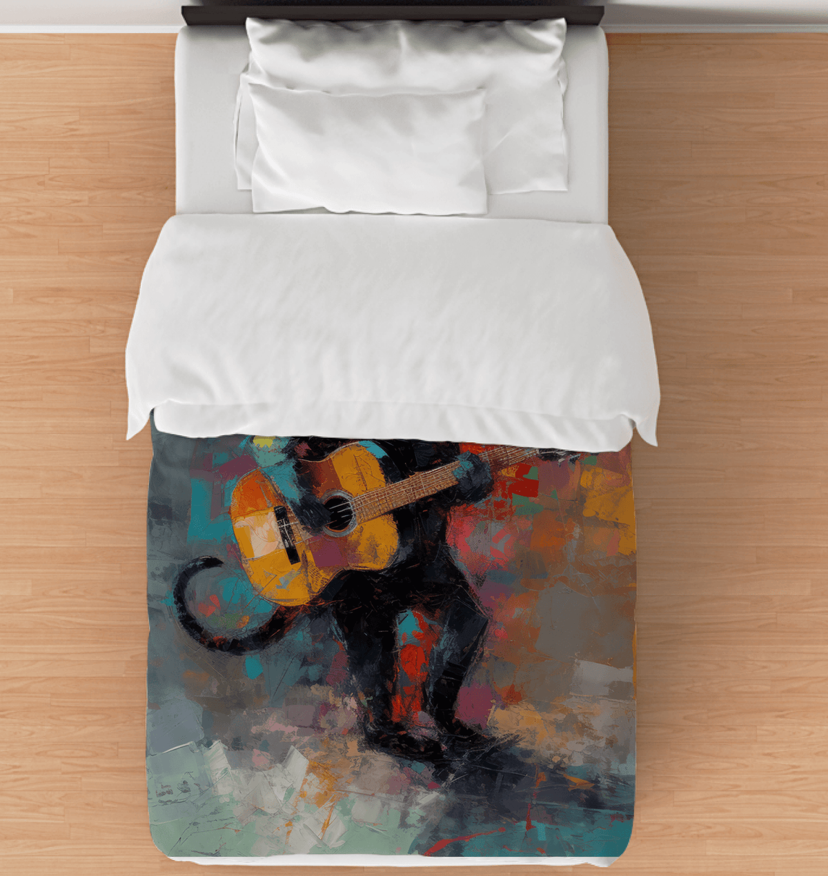 Strumming Sensation Duvet Cover - Beyond T-shirts