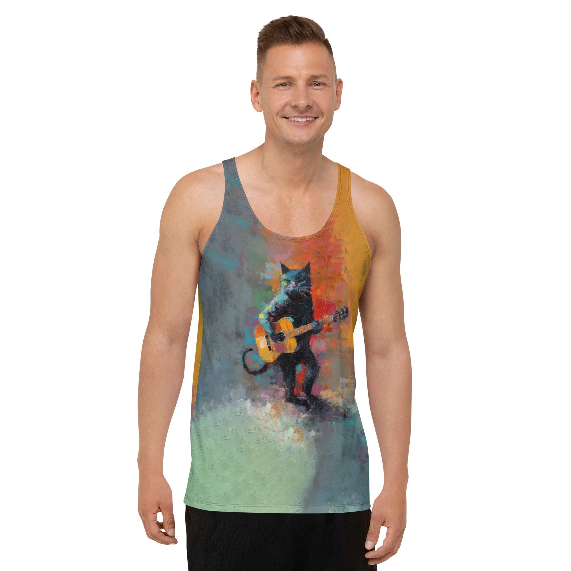 Strumming Sensation Men's Tank Top - Beyond T-shirts