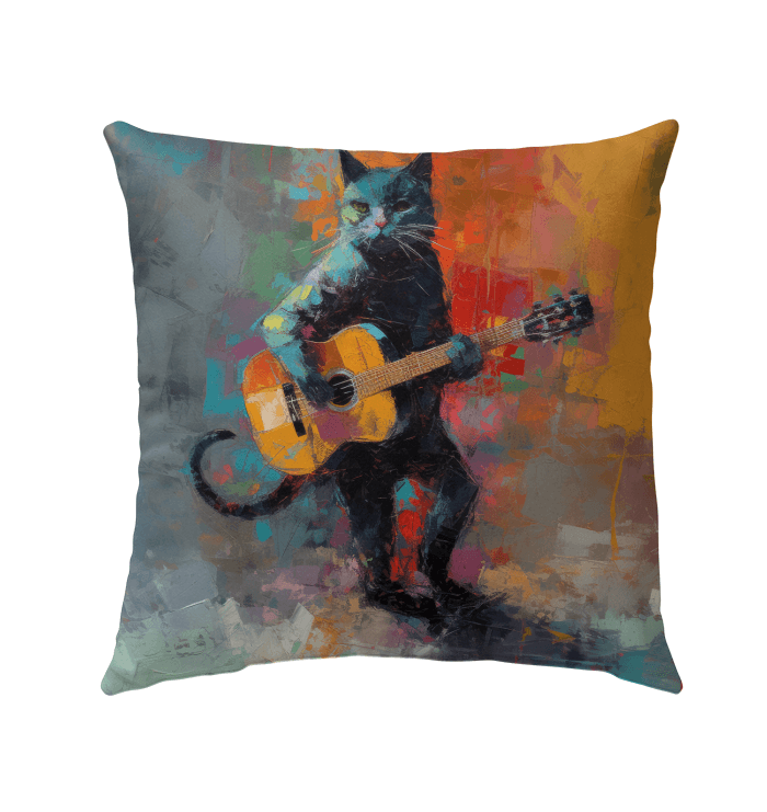 Strumming Sensation Outdoor Pillow - Beyond T-shirts