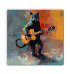 High-quality print of Strumming Sensation canvas