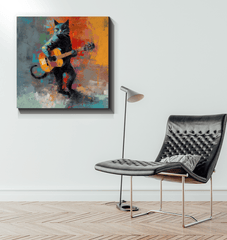 Strumming Sensation art piece for home decoration