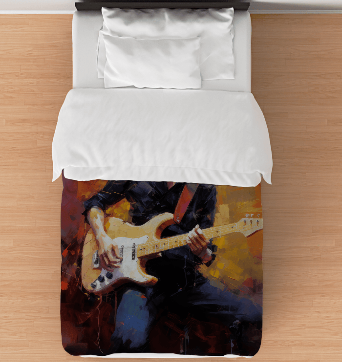 Strumming Showcase Duvet Cover - Beyond T-shirts