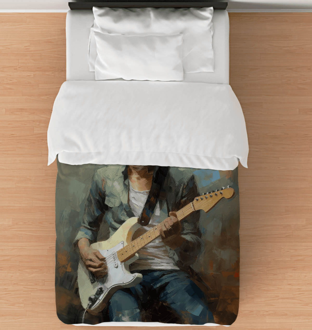 Strumming Sorcery Comforter - Twin - Beyond T-shirts