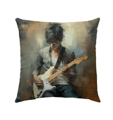 Strumming Sorcery Outdoor Pillow - Beyond T-shirts