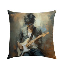 Strumming Sorcery Outdoor Pillow - Beyond T-shirts