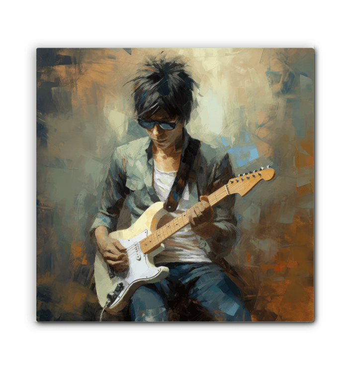 Strumming Magic Themed Canvas Artwork