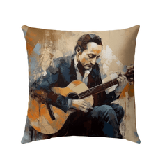 Strumming Spirit Outdoor Pillow - Beyond T-shirts