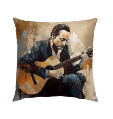 Strumming Spirit Outdoor Pillow - Beyond T-shirts