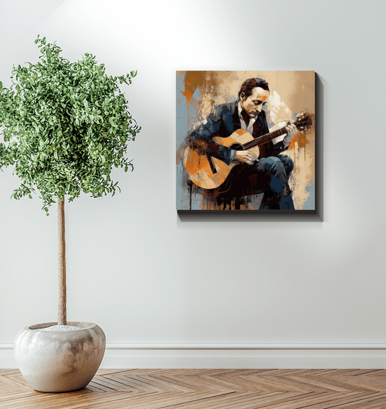 Inspirational Strumming Spirit Art for Home Decor