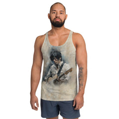 Strumming Star Men's Tank Top - Beyond T-shirts