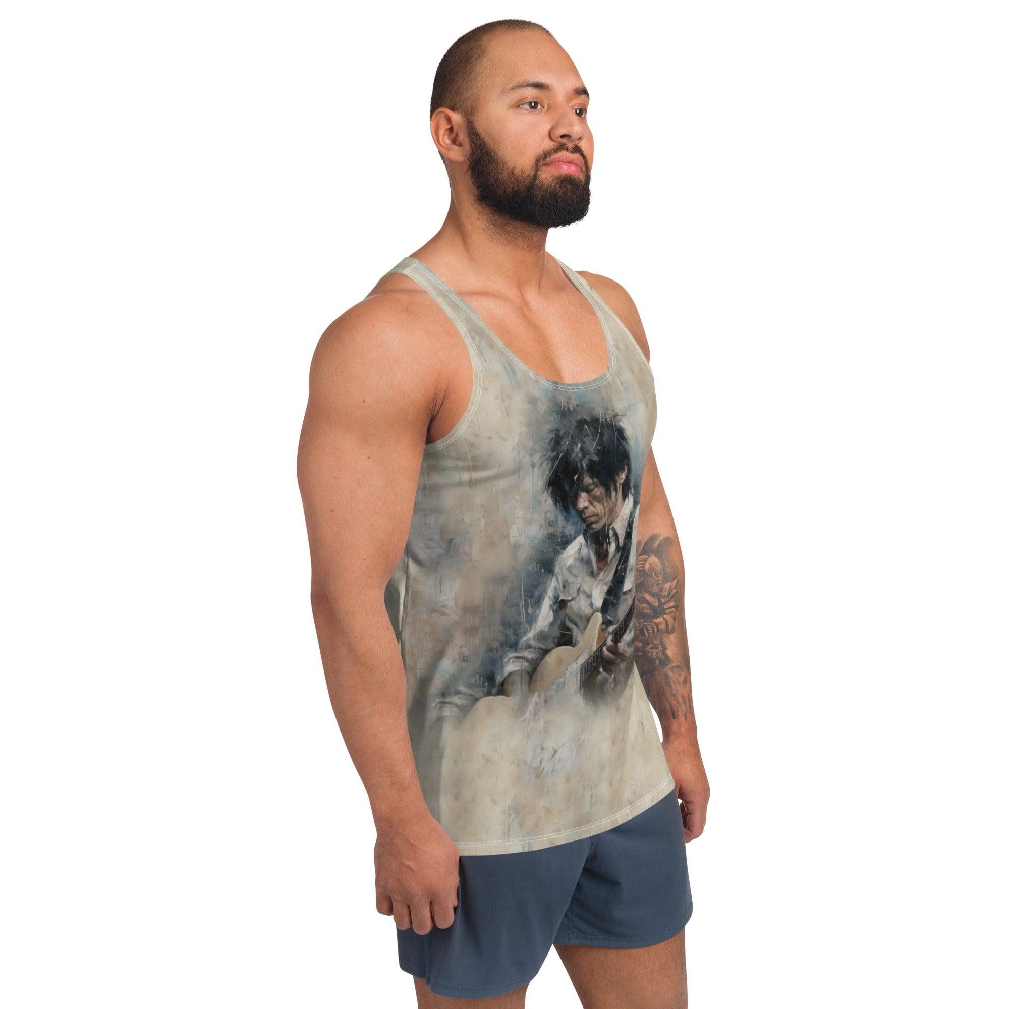 Strumming Star Men's Tank Top - Beyond T-shirts