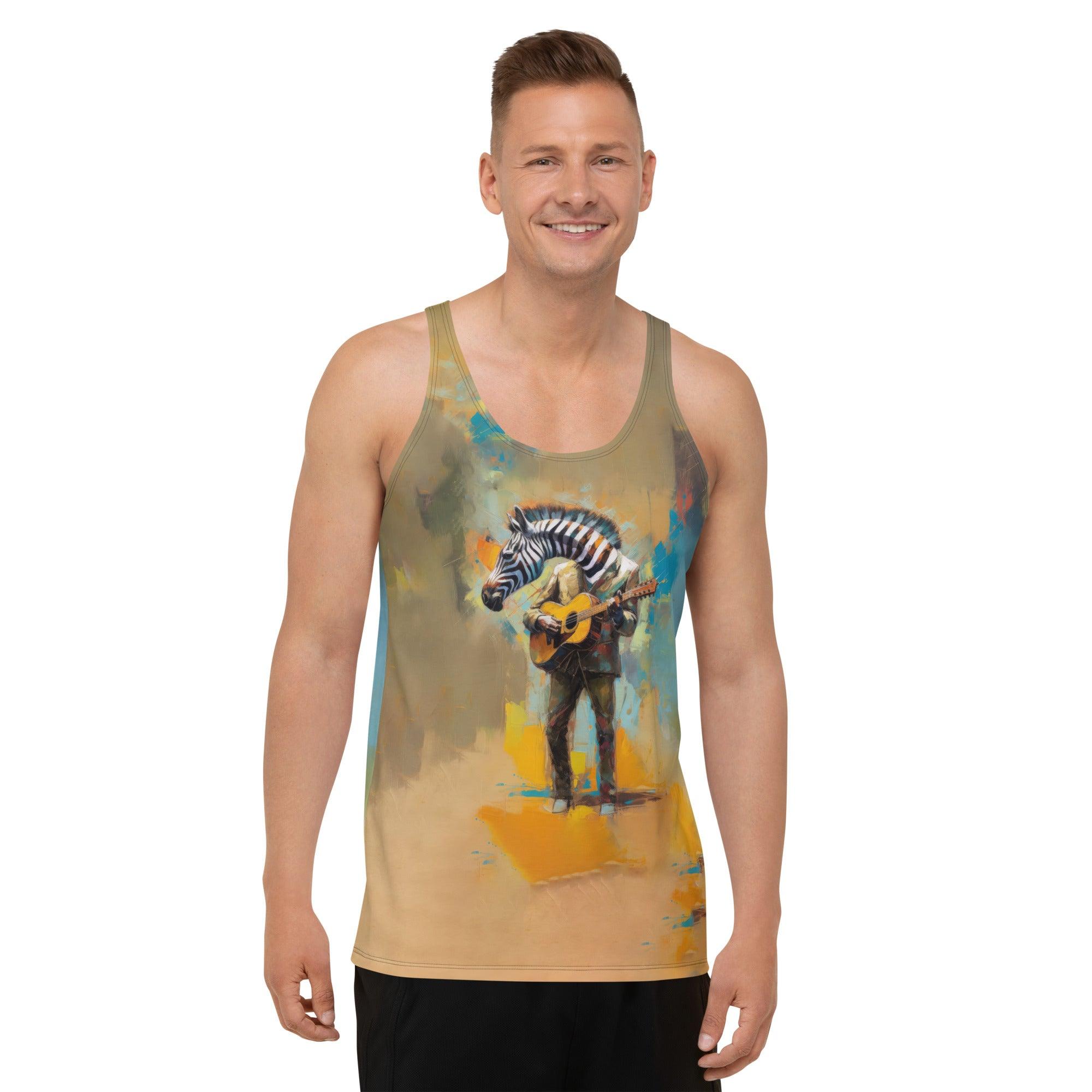 Strumming Symphony Men's Tank Top - Beyond T-shirts