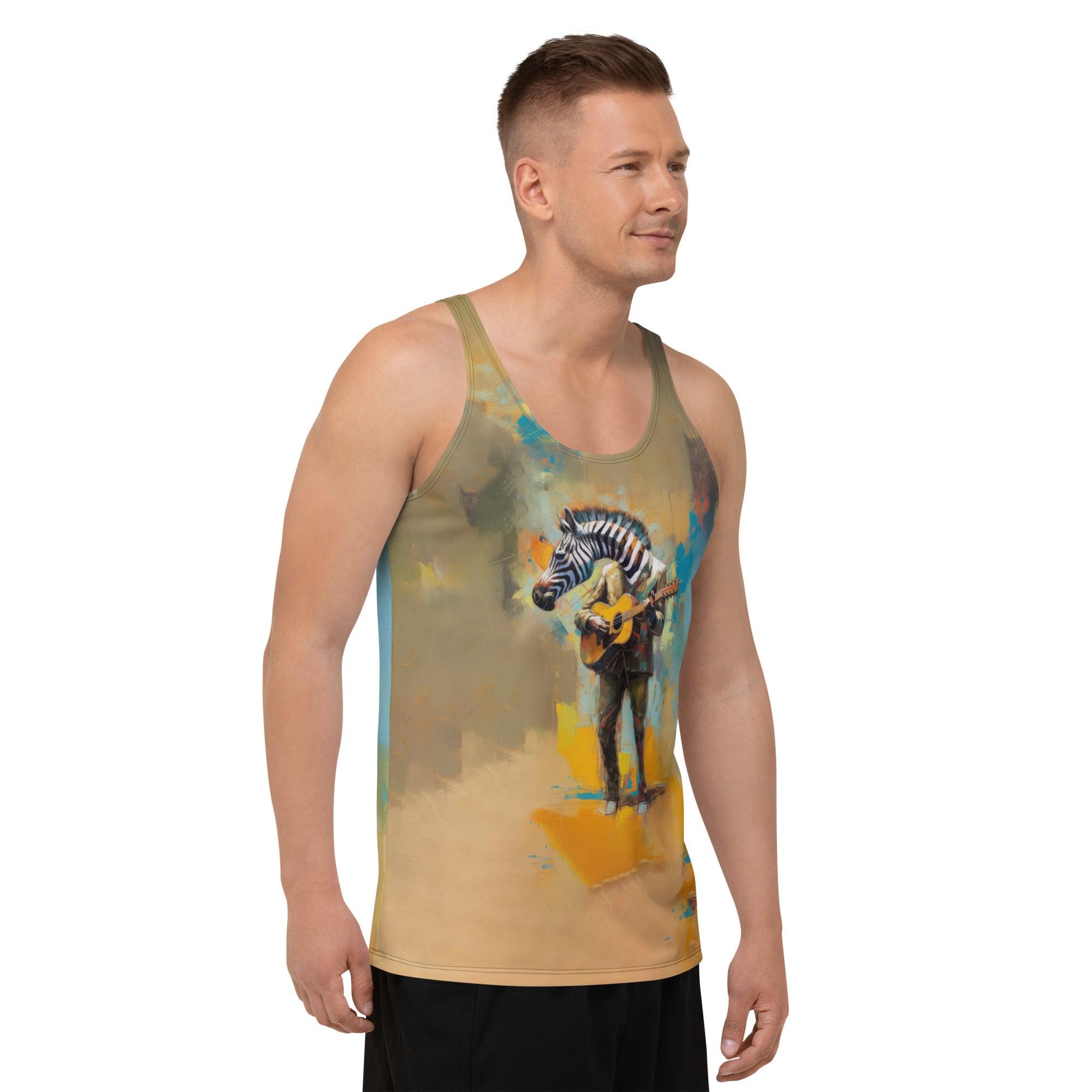 Strumming Symphony Men's Tank Top - Beyond T-shirts