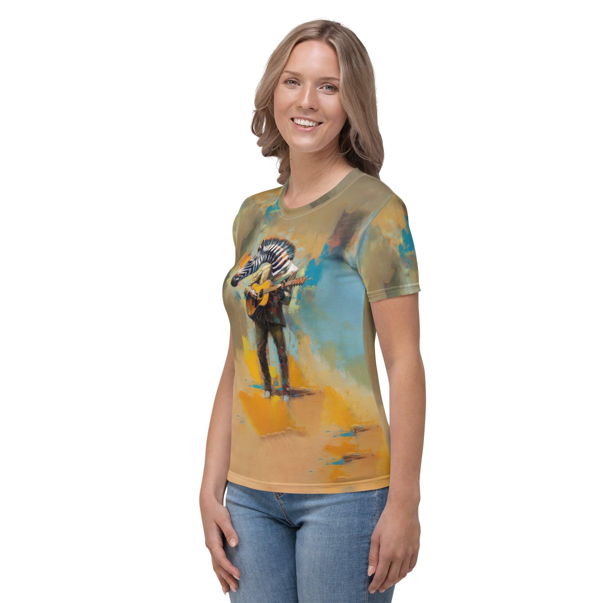 Strumming Symphony Women's T-Shirt - Beyond T-shirts