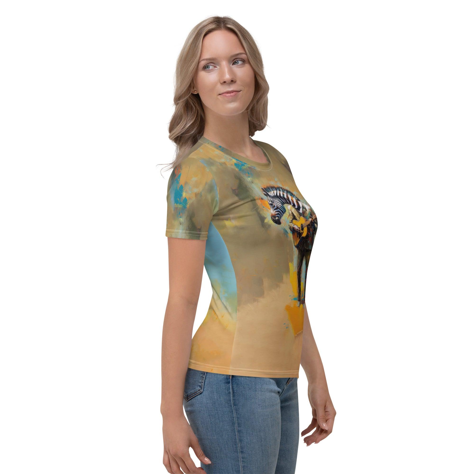 Strumming Symphony Women's T-Shirt - Beyond T-shirts