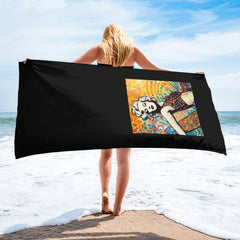 Soft and vibrant Surfing 5 06 Towel, perfect for embracing the surf culture in comfort and style.