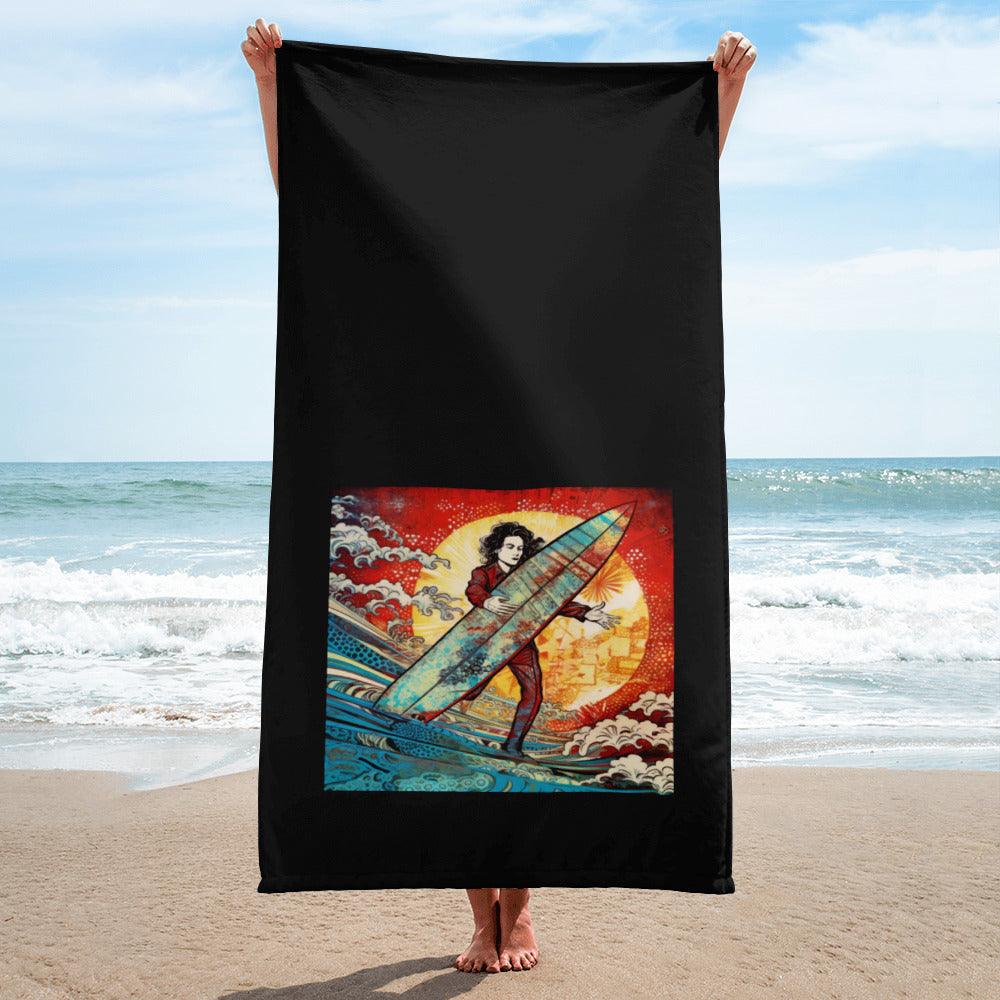 Seaside Serenity Bath Towel Embrace Coastal Tranquility - Beyond T-shirts