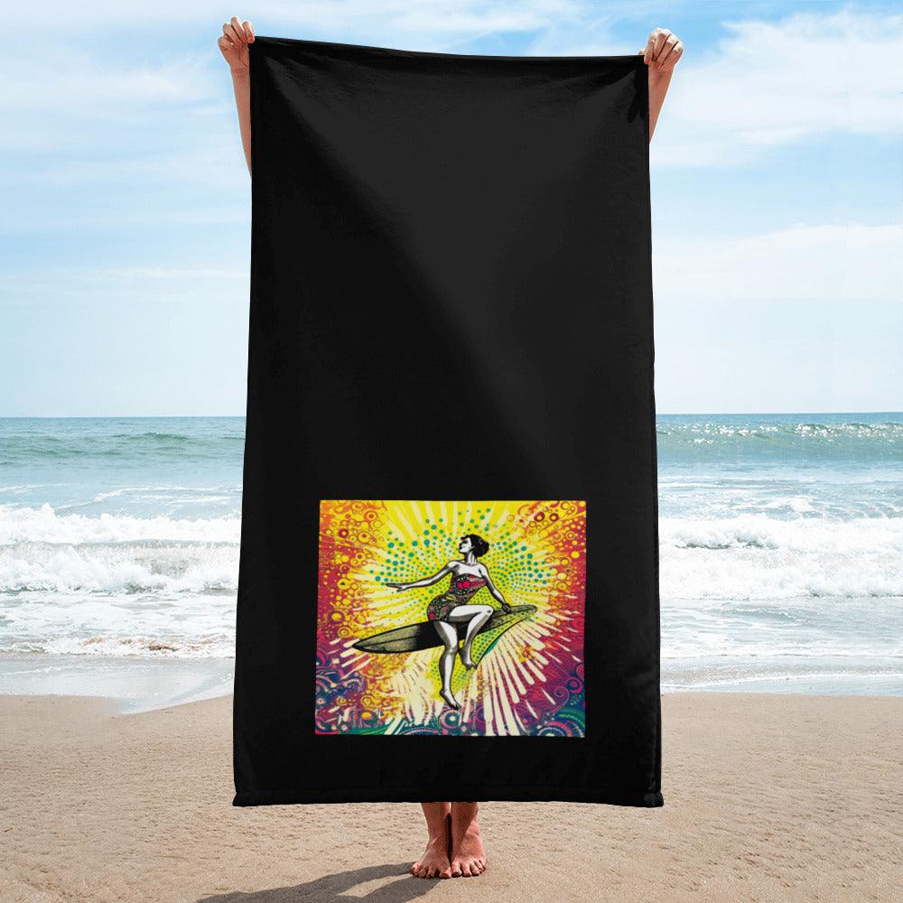 Surfing 1 13 Towel - Beyond T-shirts