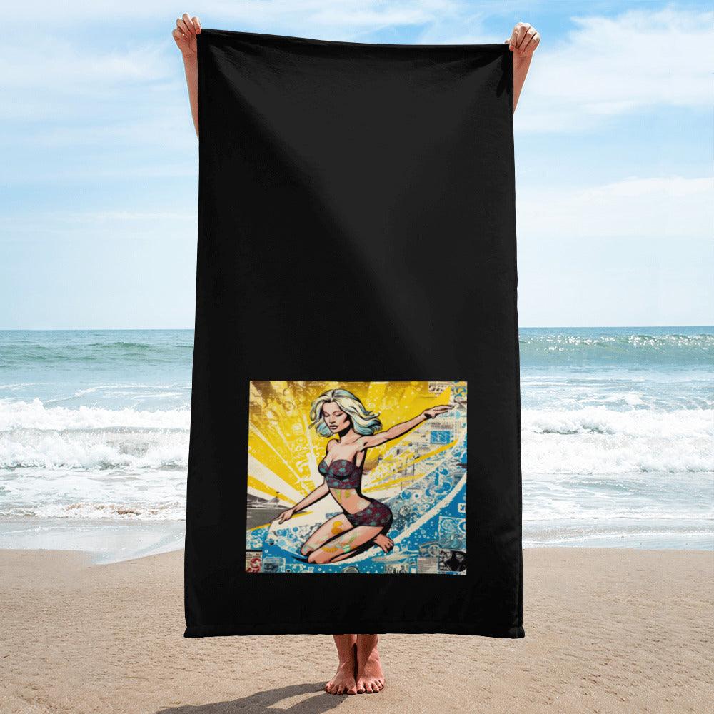 Surfing 1 24 Towel - Beyond T-shirts