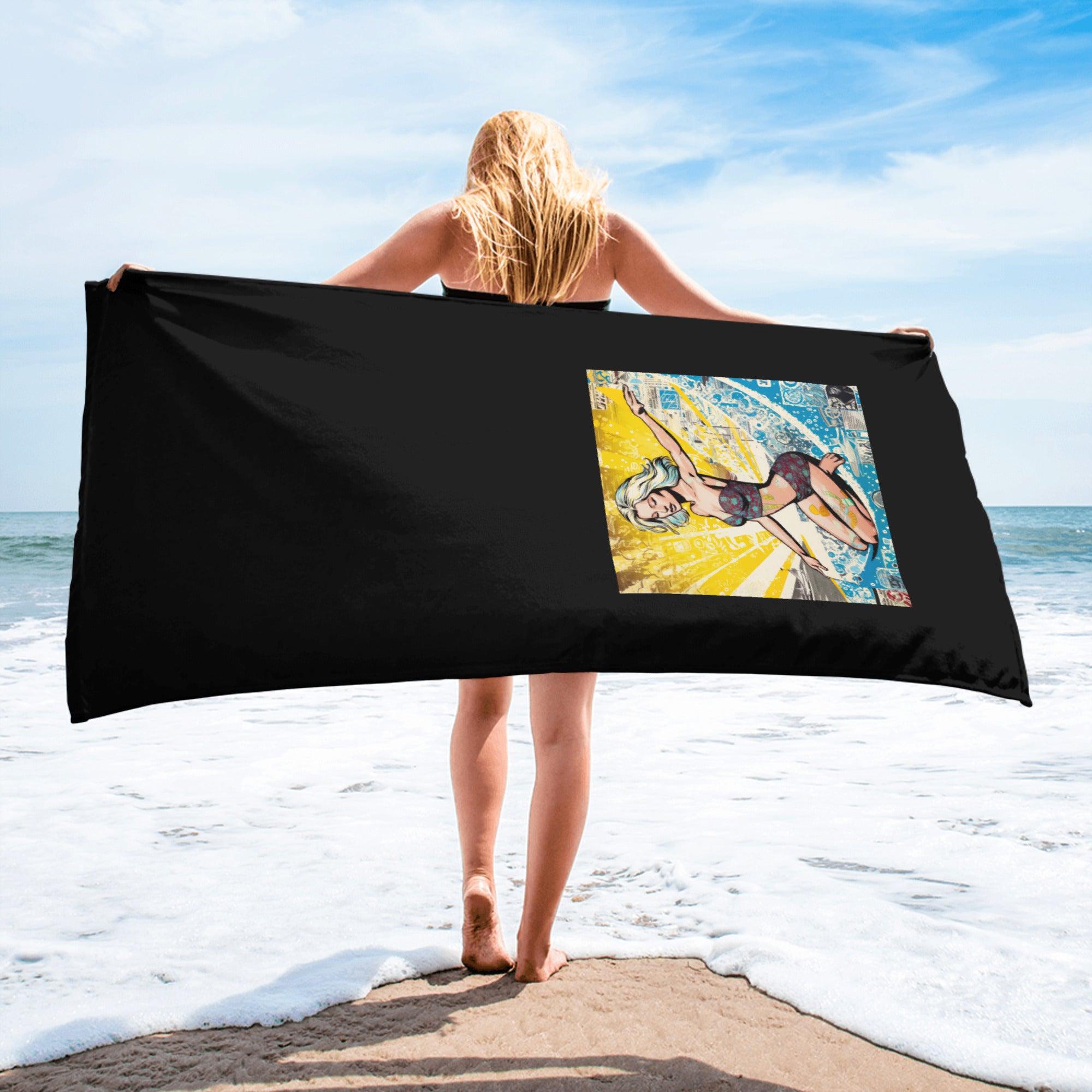 Surfing 1 24 Towel - Beyond T-shirts