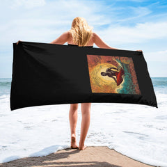 Surfing Paradise Bath Towel - Beyond T-shirts