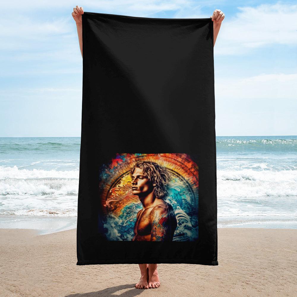 Sunset Surf Beach Towel - Beyond T-shirts