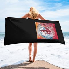 Seaside Surf Beach Towel - Beyond T-shirts