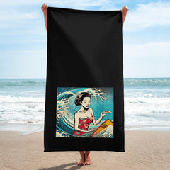 Seaside Magnificence Bath Sheet - Beyond T-shirts