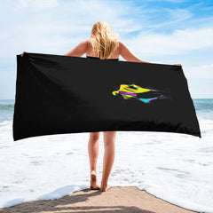 Urban Graffiti Fashion Bath Towel - Beyond T-shirts