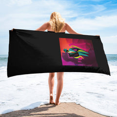 Tribal Fusion Fashion Bath Towel - Beyond T-shirts