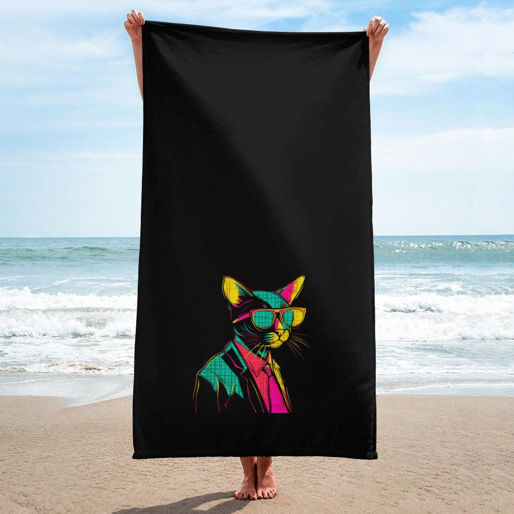 Whimsical Cat Kingdom Towel - Beyond T-shirts