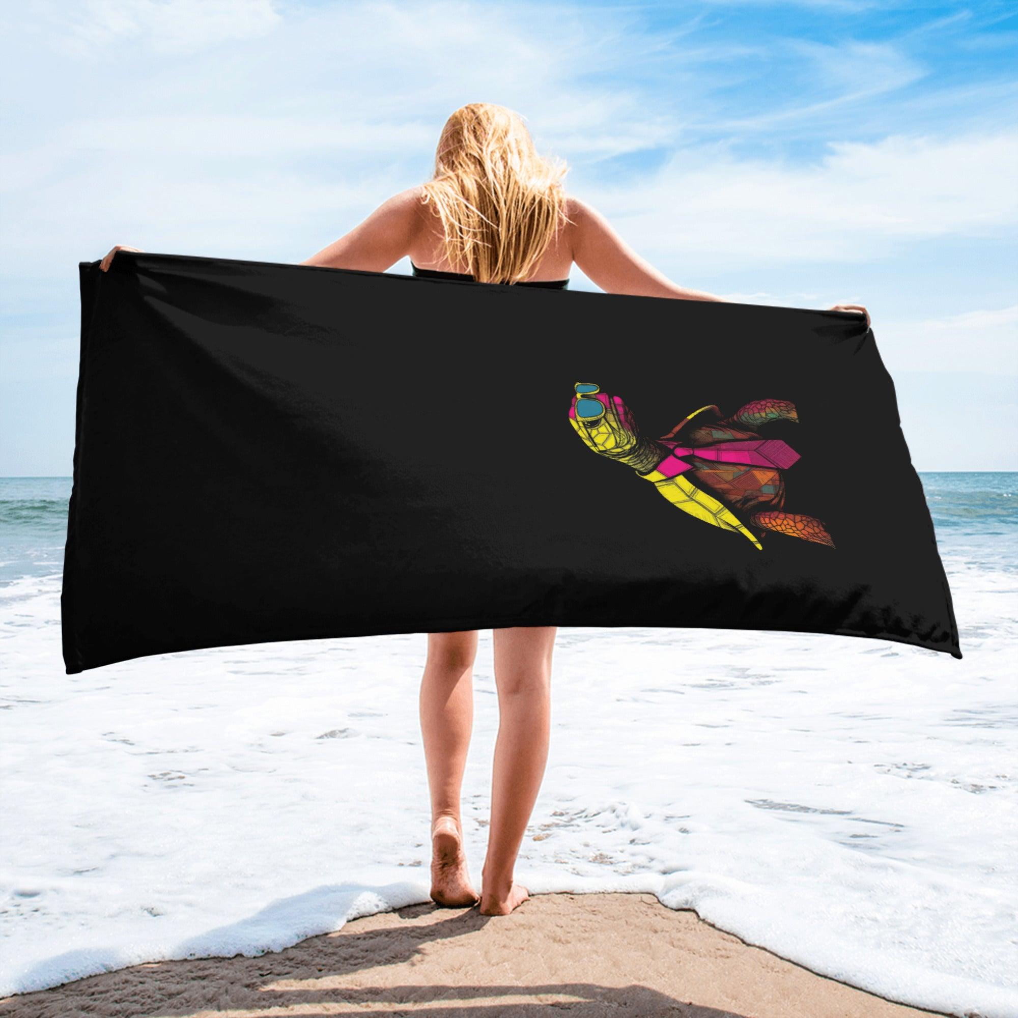 Turtle Oasis Bath Towel - Beyond T-shirts